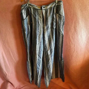 Anthropologie wide leg pants